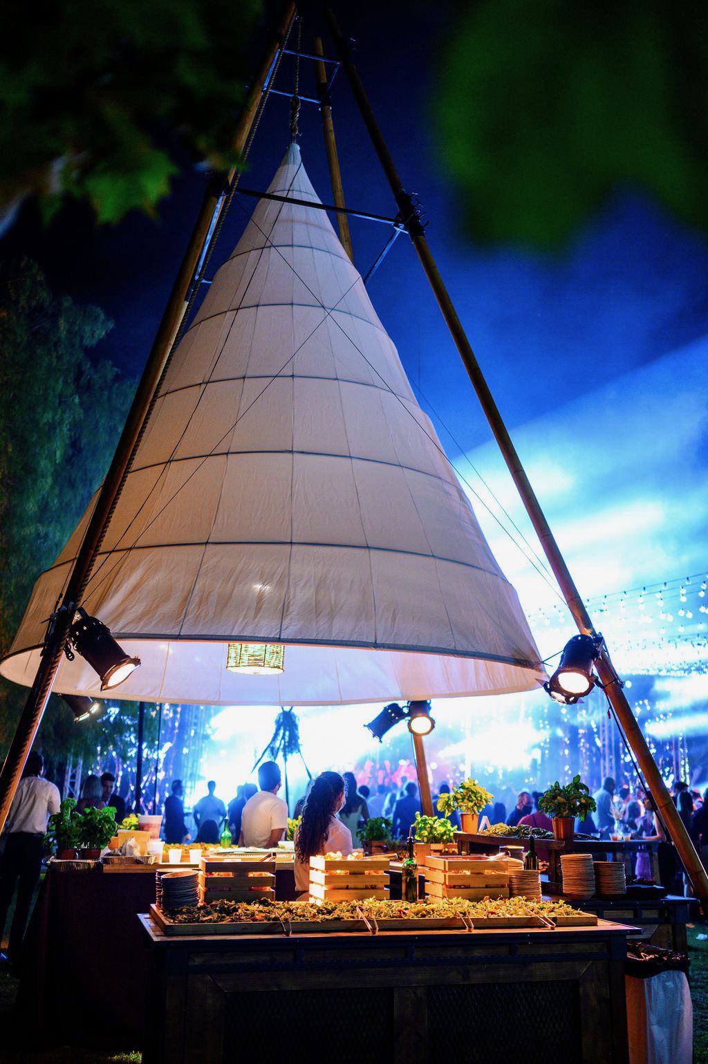 Live Food Performance Stations