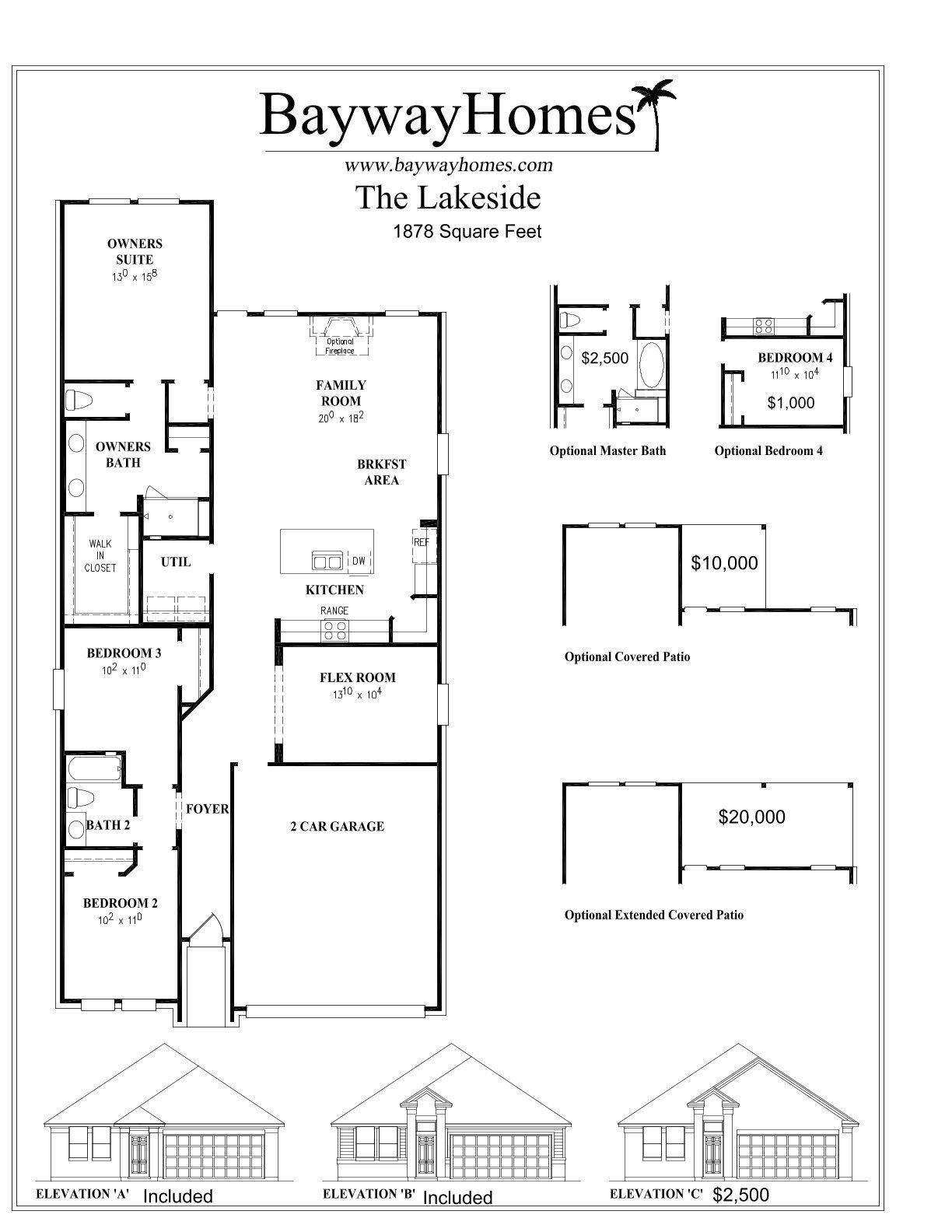 The Lakeside 1878 Sf