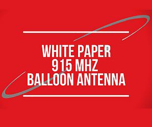 915 MHZ Ballon Antenna