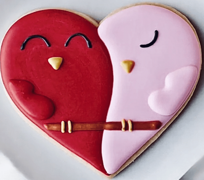 Romantic Valentine’s & Wedding Cookie Decorating