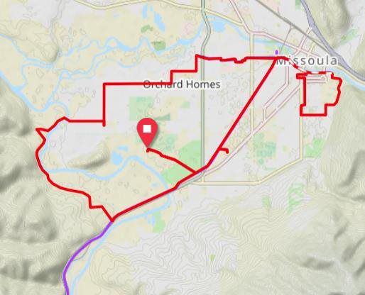 Missoula Bike Trail Loop (18-24 miles)
