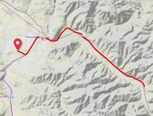 Clinton Rivers Route (46 miles)