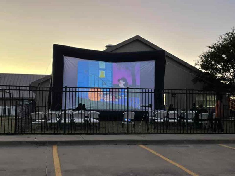 30ft Inflatable Movie Screen