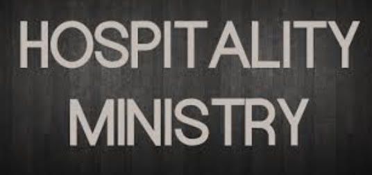 Hospitality ministry 