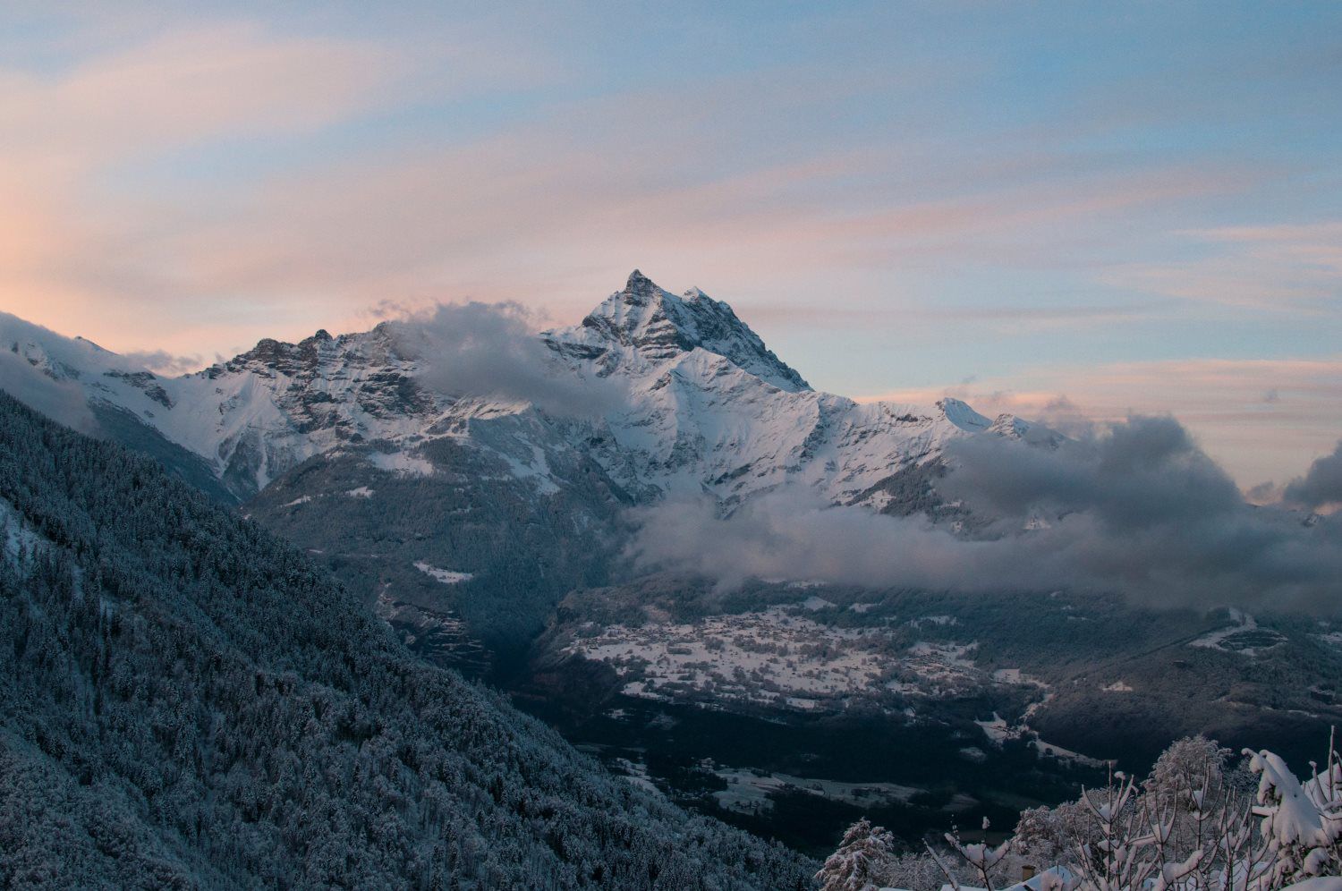 mountain clouds