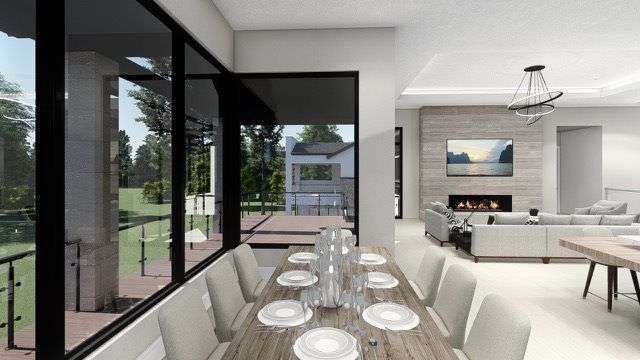 Attached Dining area