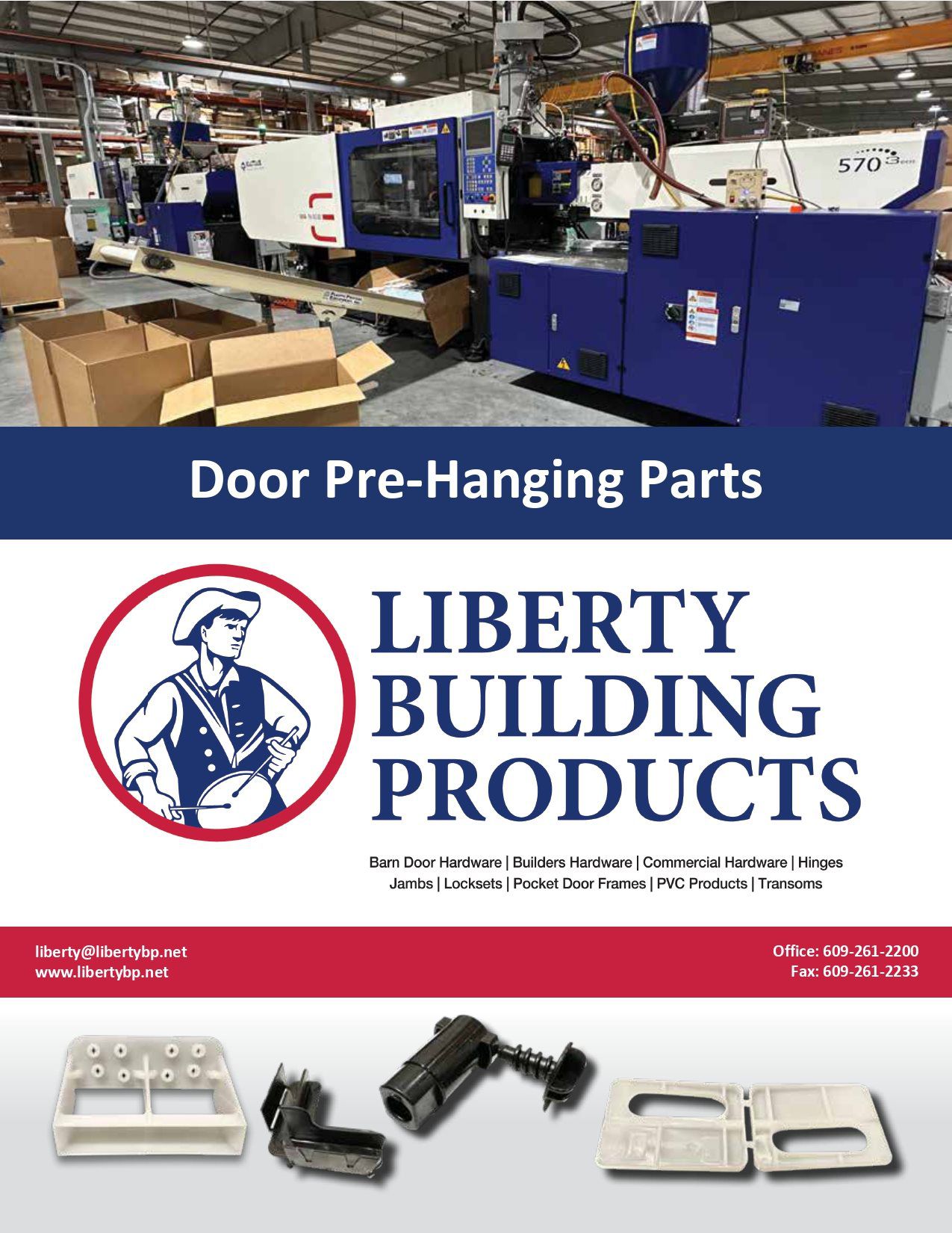 Liberty Door Pre-Hanging Parts