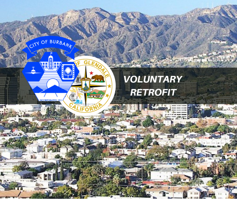 Soft Story retrofit is voluntary in Glendale & Burbank - learn more