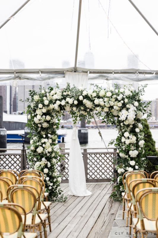 Alexandra + Jake | The River Cafe