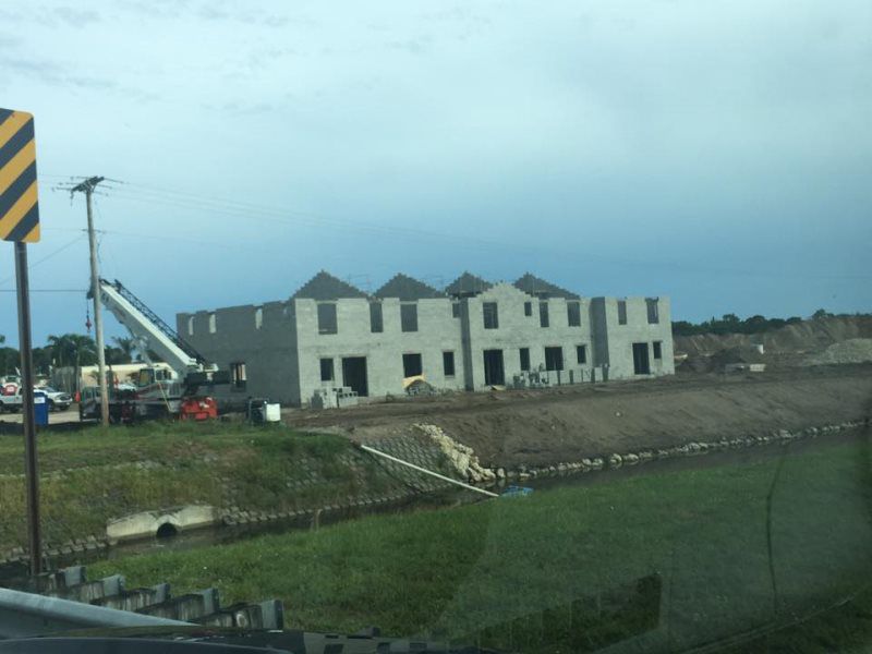 home building with no roof