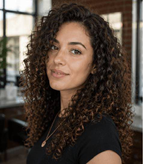 VaZa Curly Hair Cut