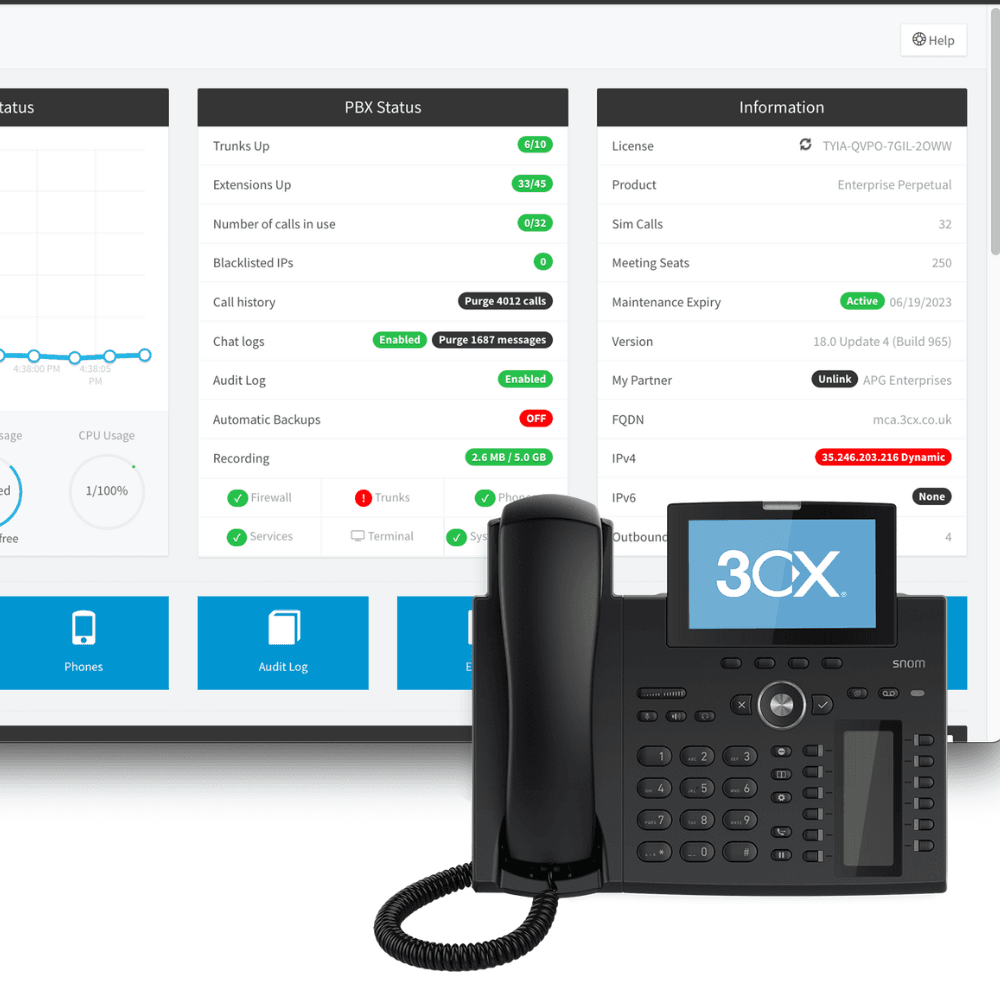 phone systems 3cx