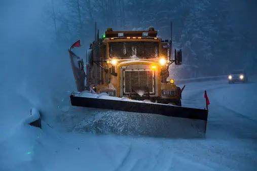 SNOW PLOWING