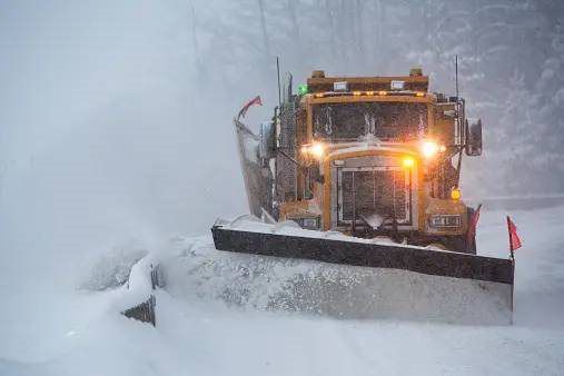 SNOW PLOWING