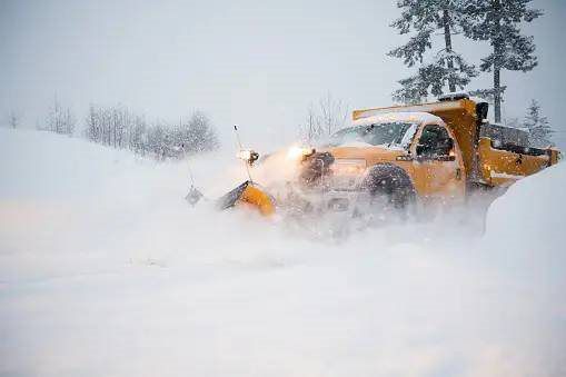 SNOW PLOWING