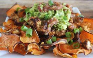 BAKED EGGS IN AVOCADO