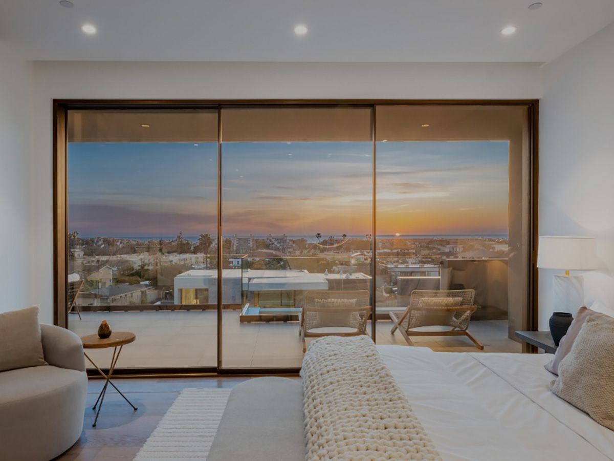 Aluminum multi-slide patio doors by Awake Window & Door Co. keeps views nearly unobstructed 