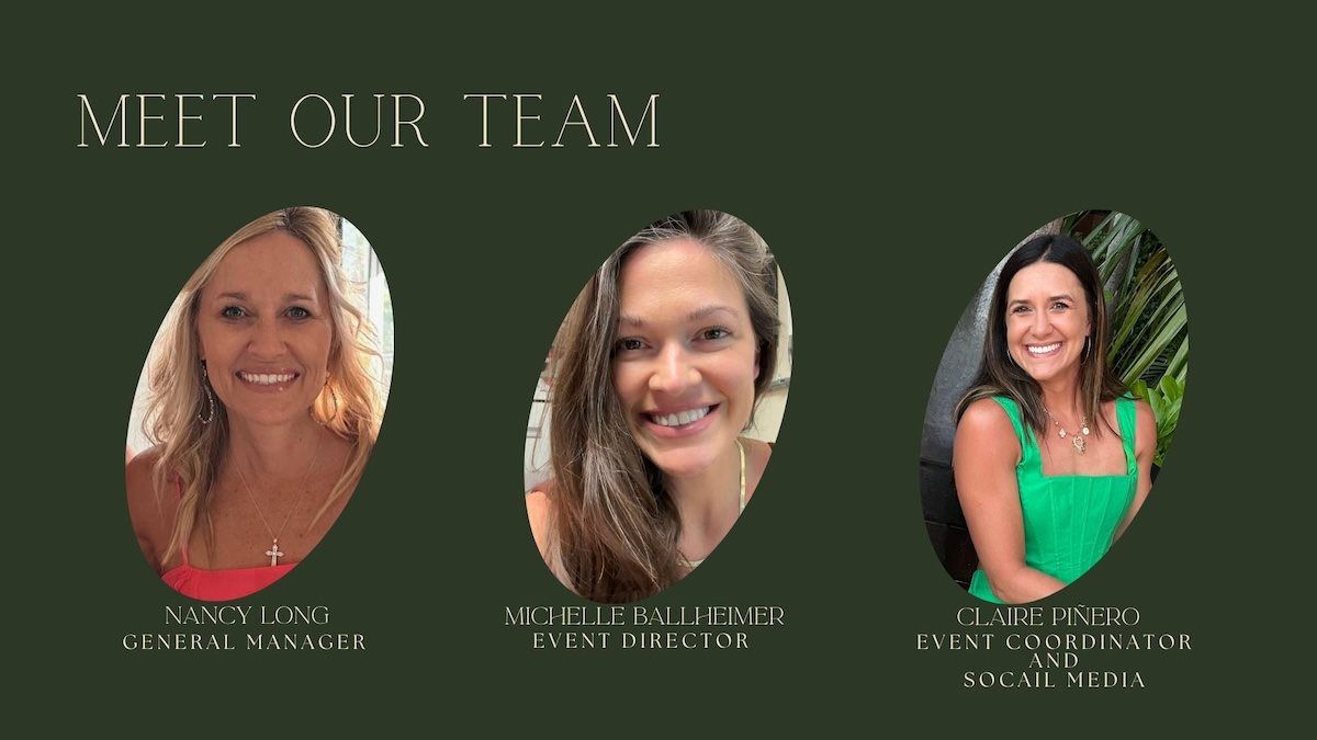 Meet our team, Nancy Long, Michelle Ballheimer and Clair Piñero.