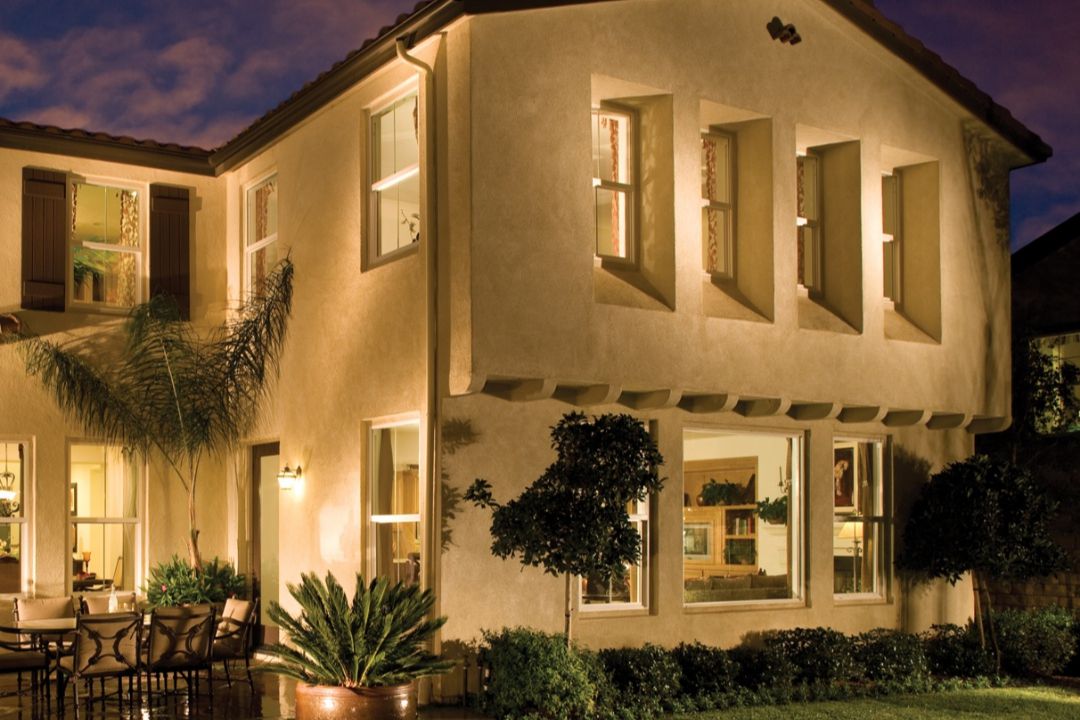 Milgard Style Line Series V250 vinyl windows match any residential architectural style