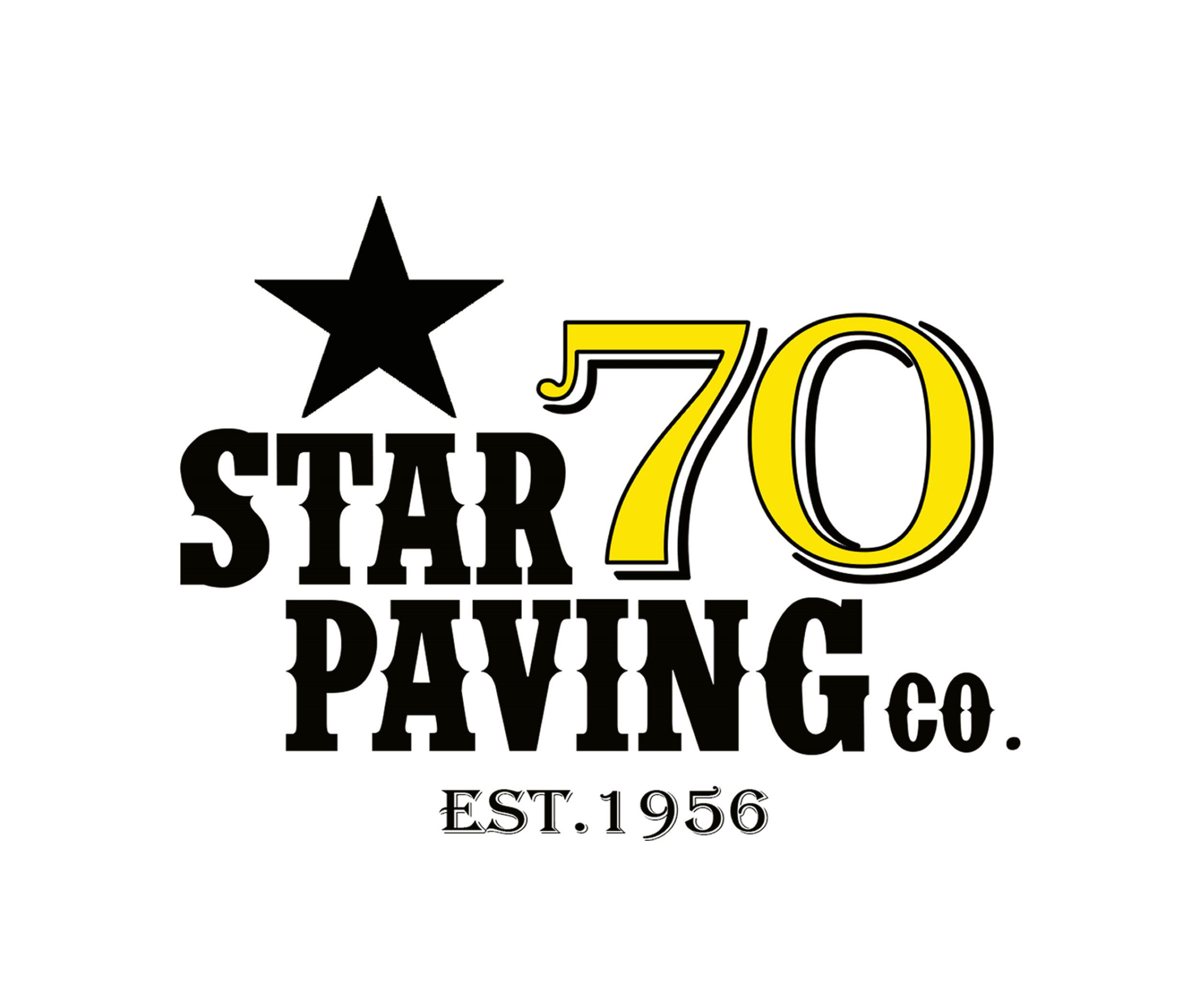 Star 70 Paving Company logo