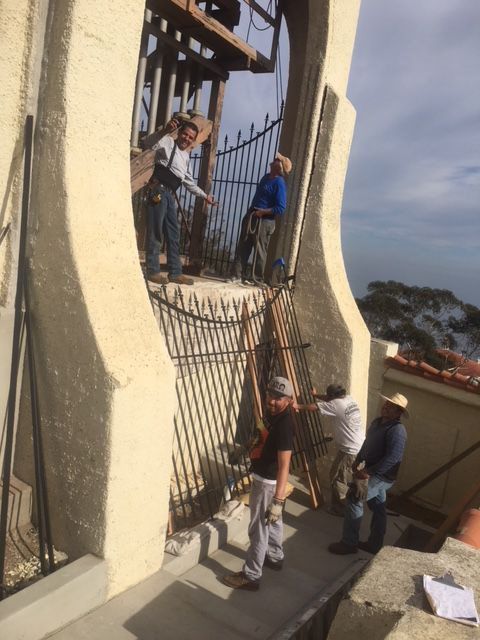 tower fence restoration