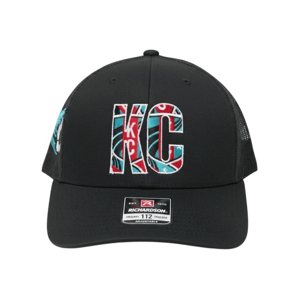 KC Current Soccer Team Hat Embroidered Richardson 112 Trucker Cap
