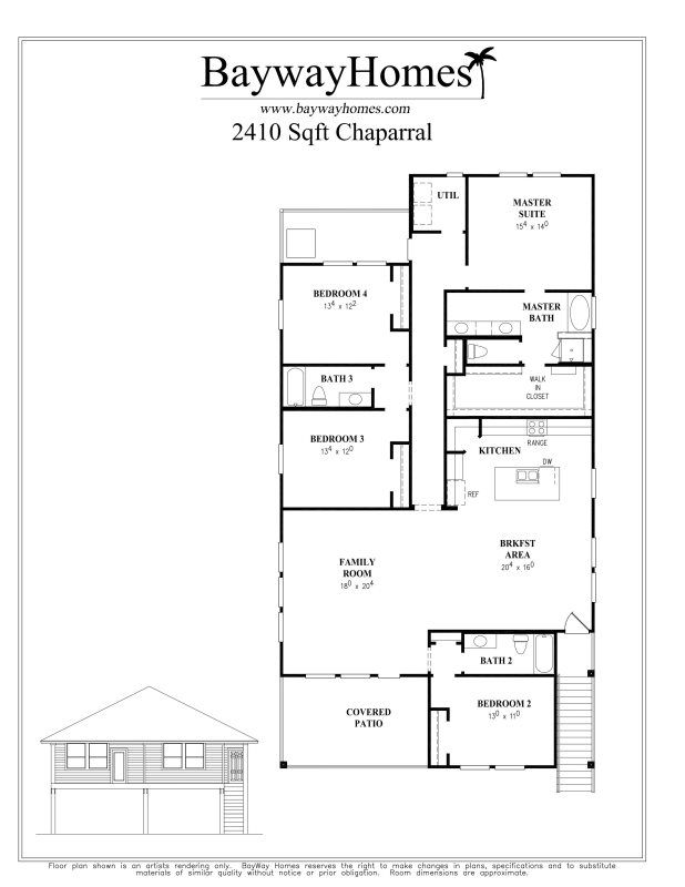 Chaparral floor plan
