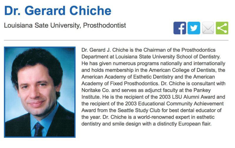 Dr. Gerard Chiche