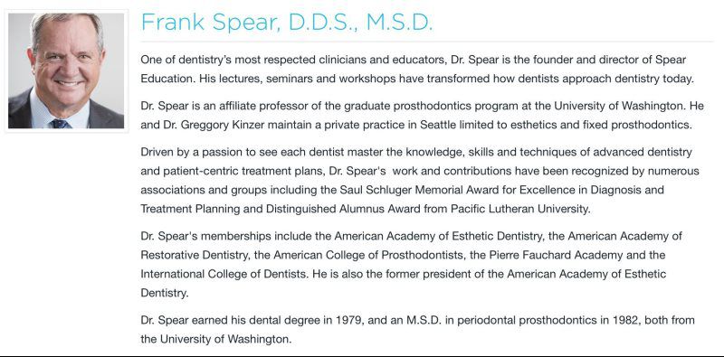 frank spear information