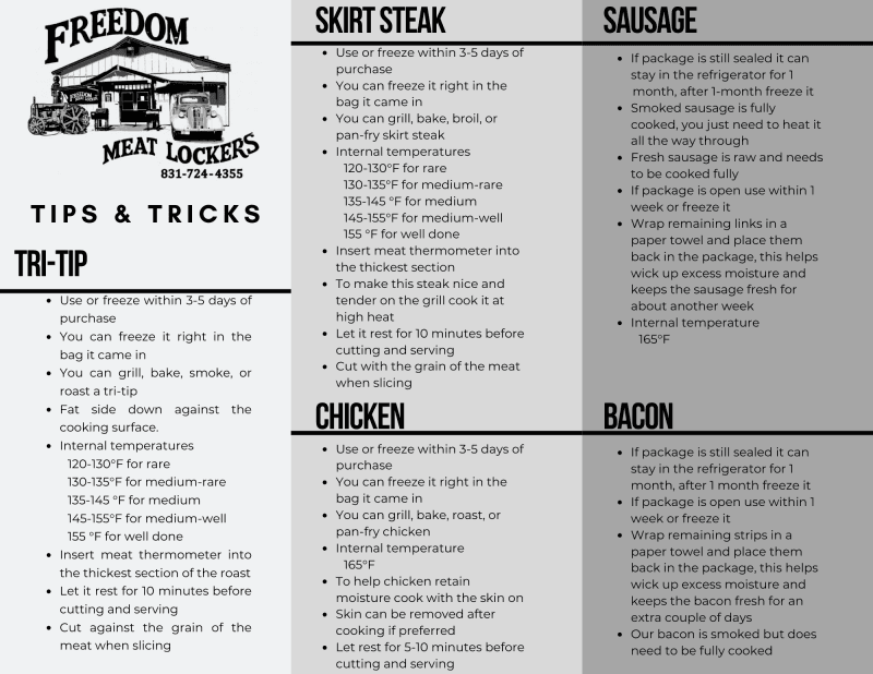 Home Freedom Meat Lockers