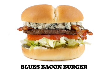 Blues Bacon Burger