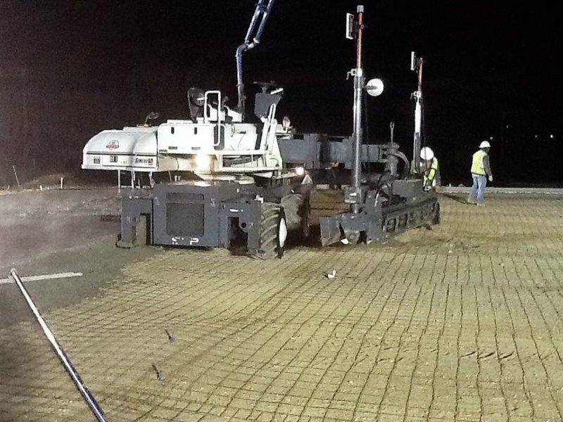 Concrete Paving (street, alleys, parking lots)