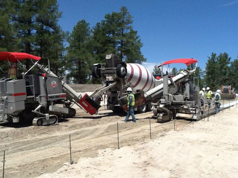 Concrete Paving (street, alleys, parking lots)