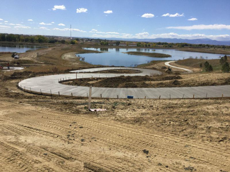 Concrete Paving (street, alleys, parking lots)