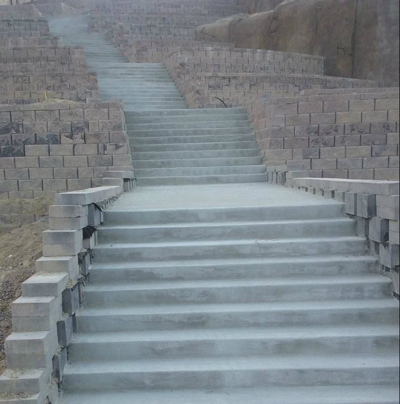 Steps Concrete Paving