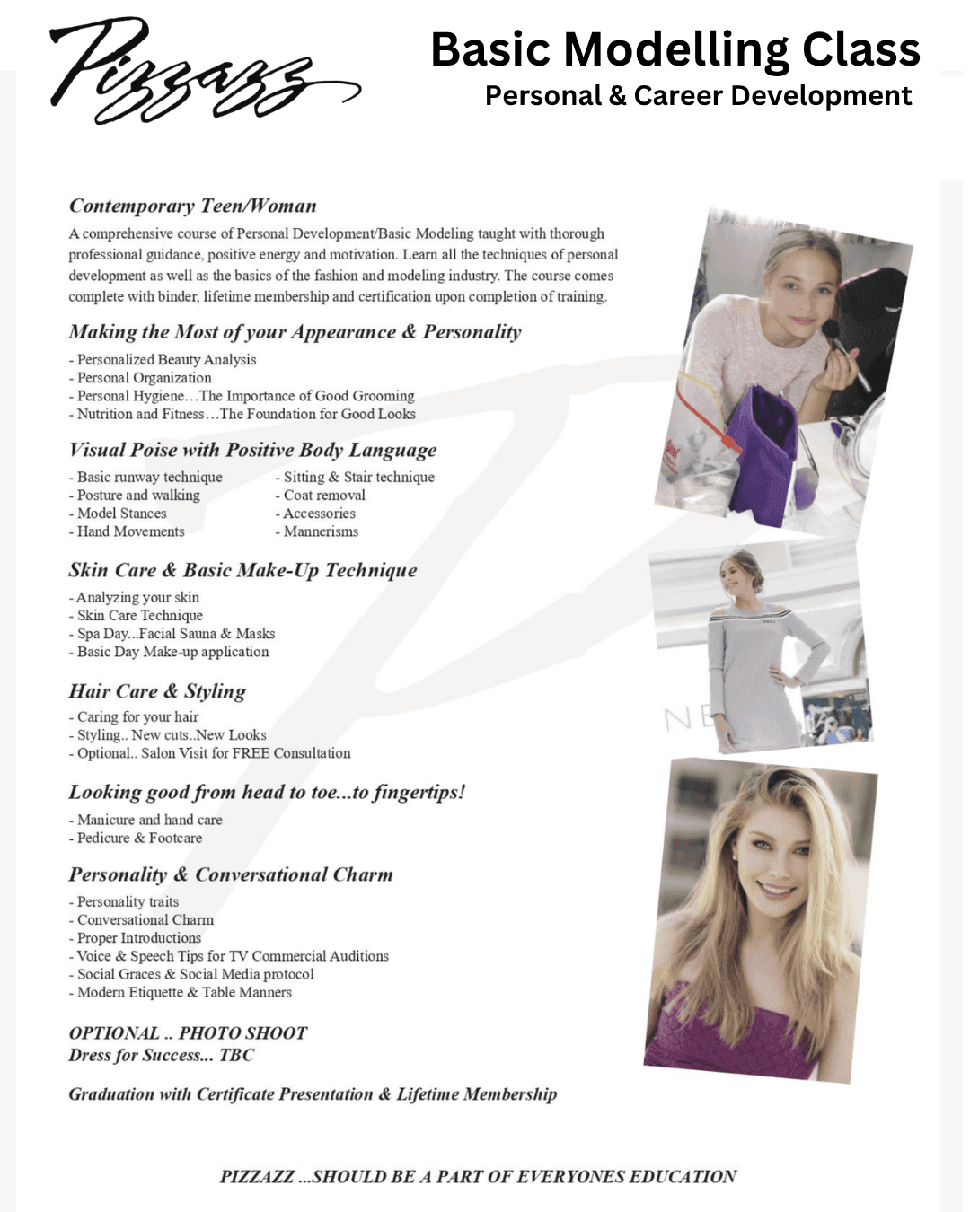 Basic Modeling Class