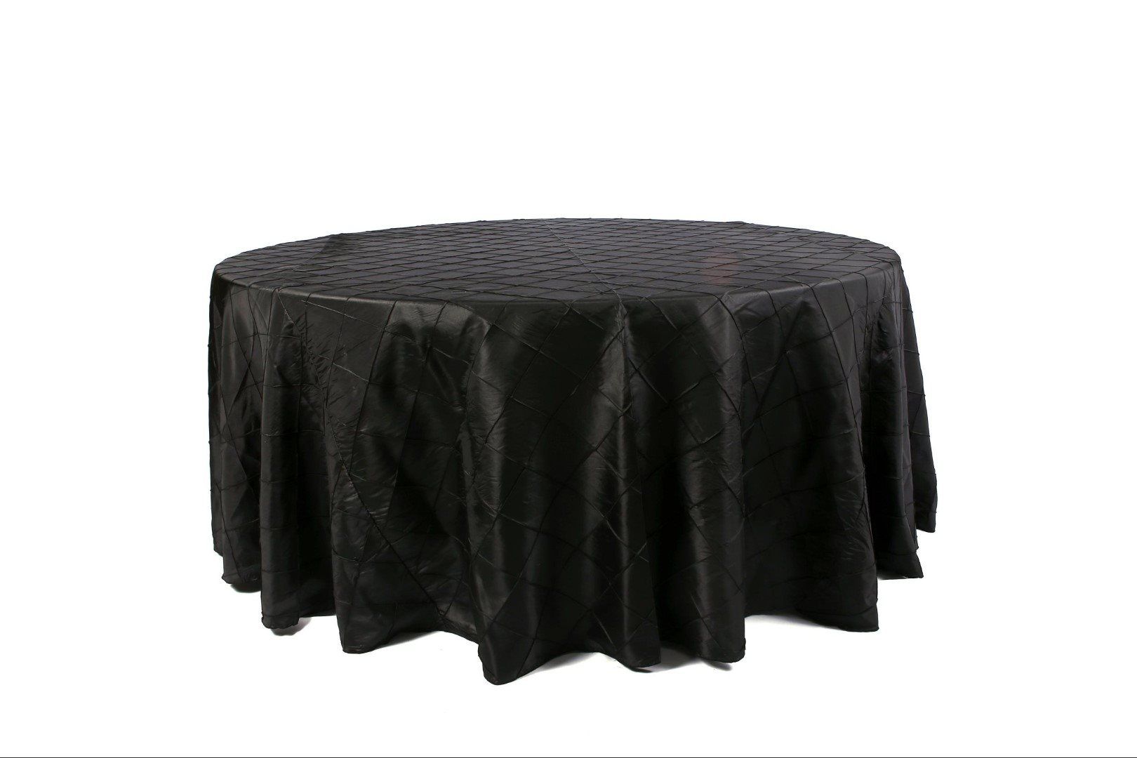 Round Table Linen black