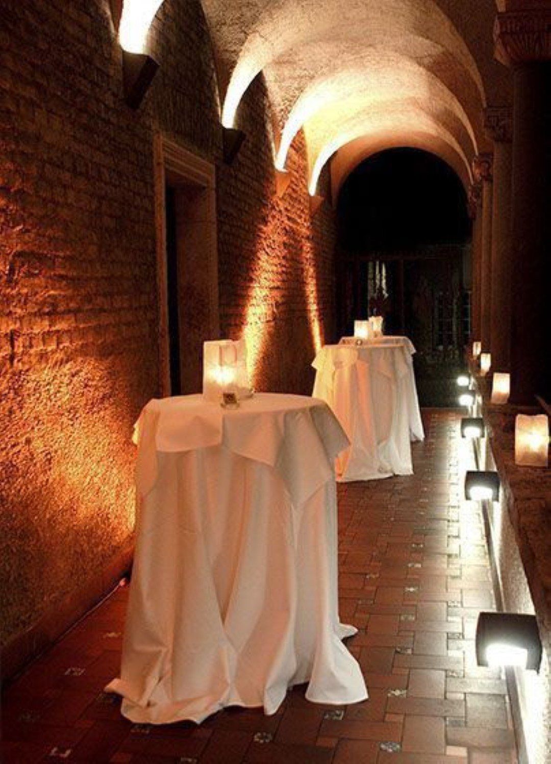 Candle light table