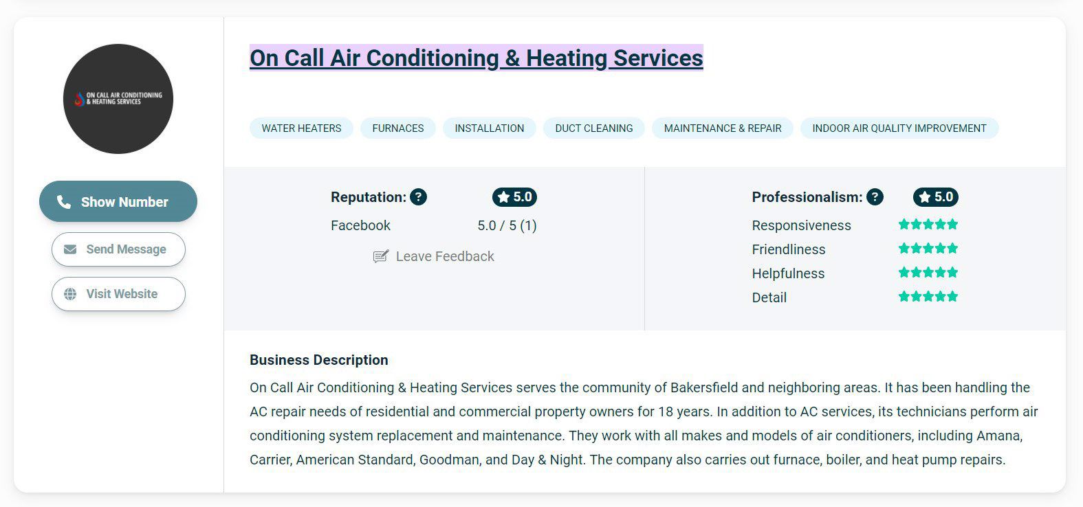 Call Air Conditioning