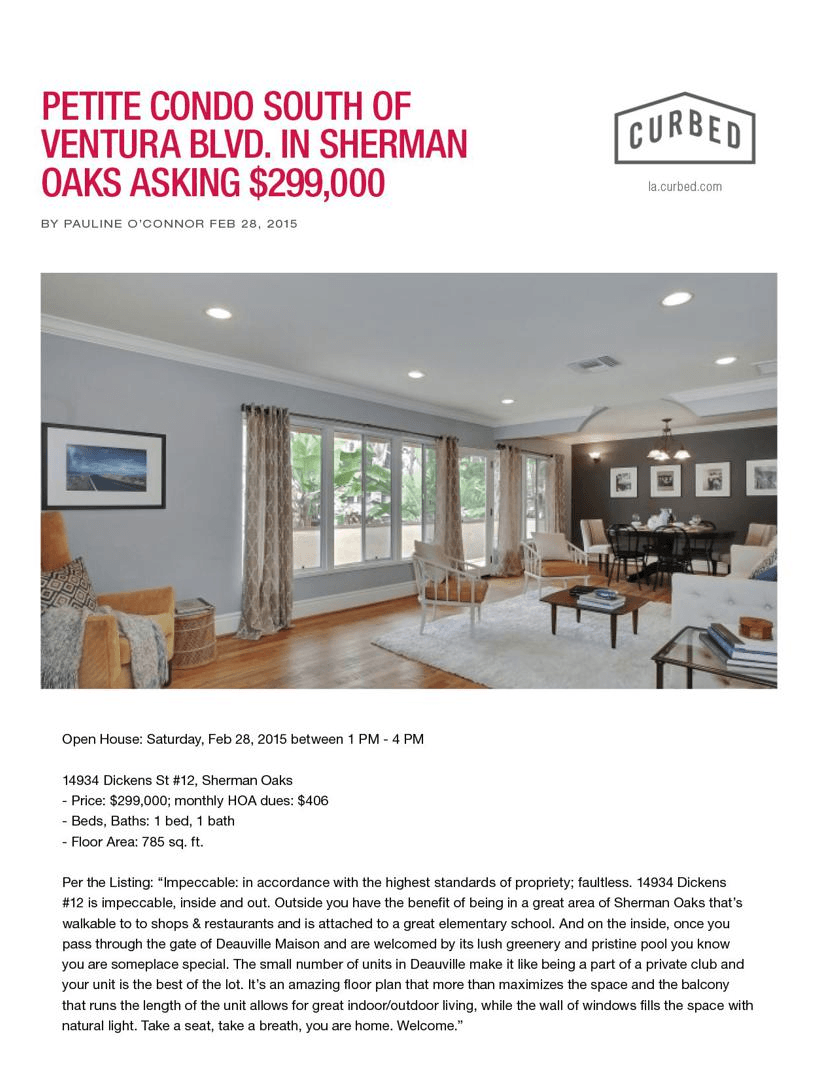 14934 Dickens Street #12