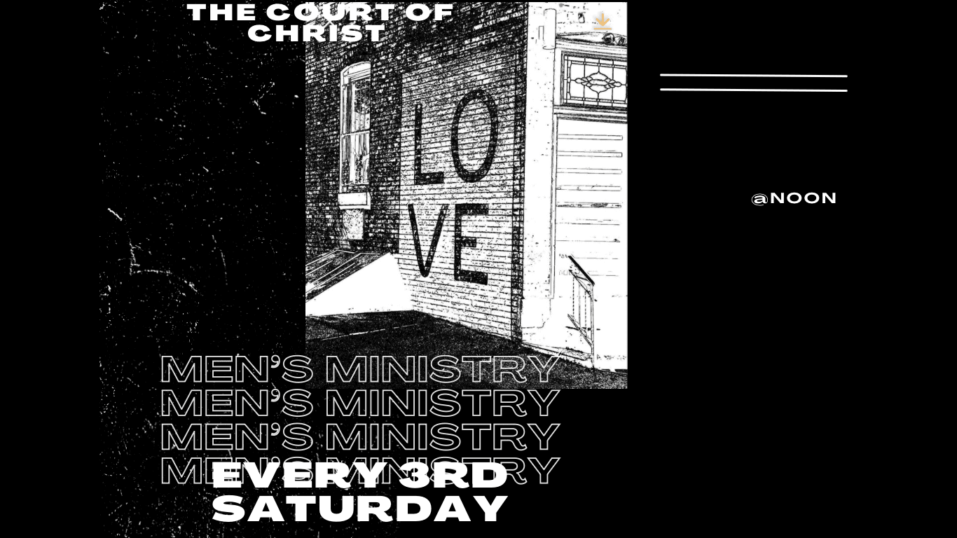 New men’s ministry