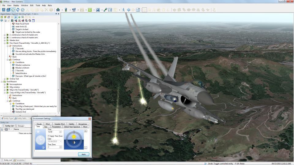 air craft simulation