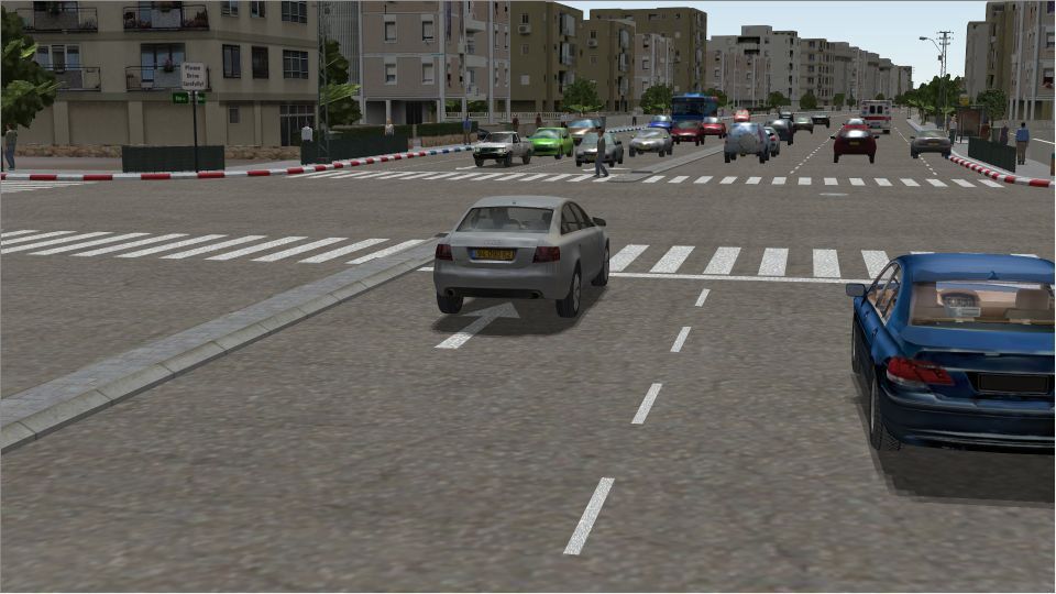 road simulation