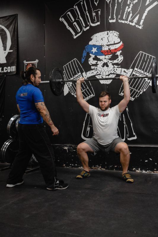 Training Big Tex Gym