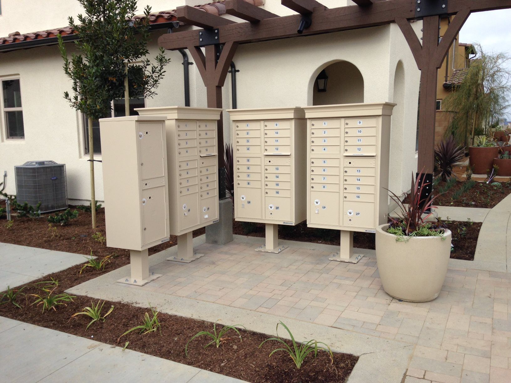 Decorative Cluster Box Units Hillcrest Construction Company