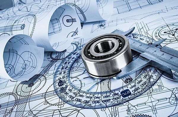 Construction layout map