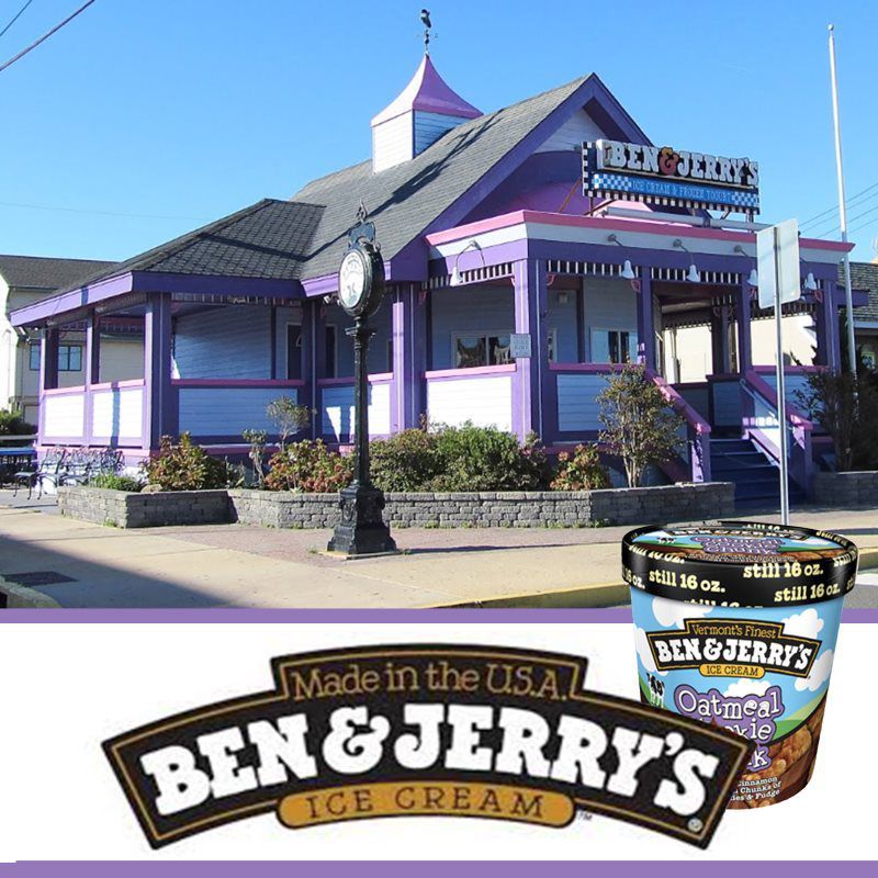 BEN AND JERRY’S ICE CREAM