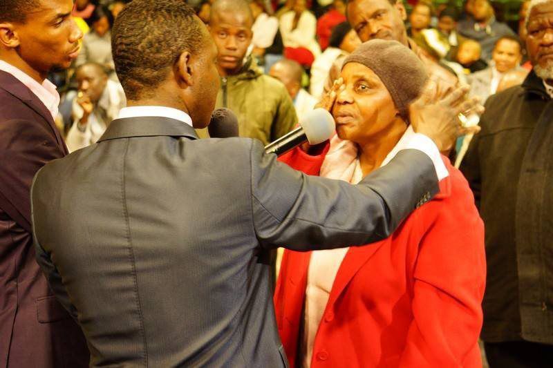 Apostle Dr. Charles Ndifon healing
