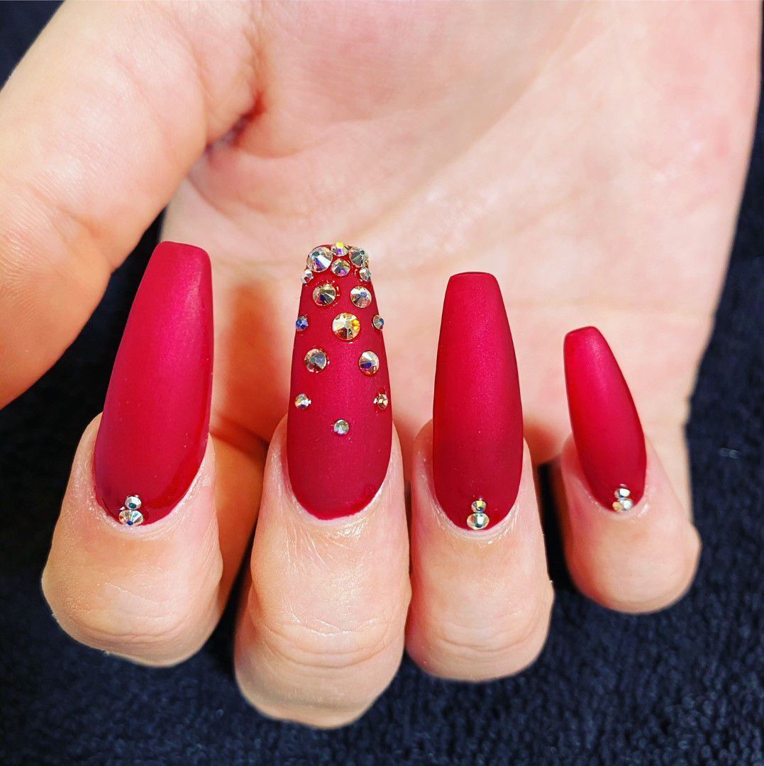 Red Nail Art