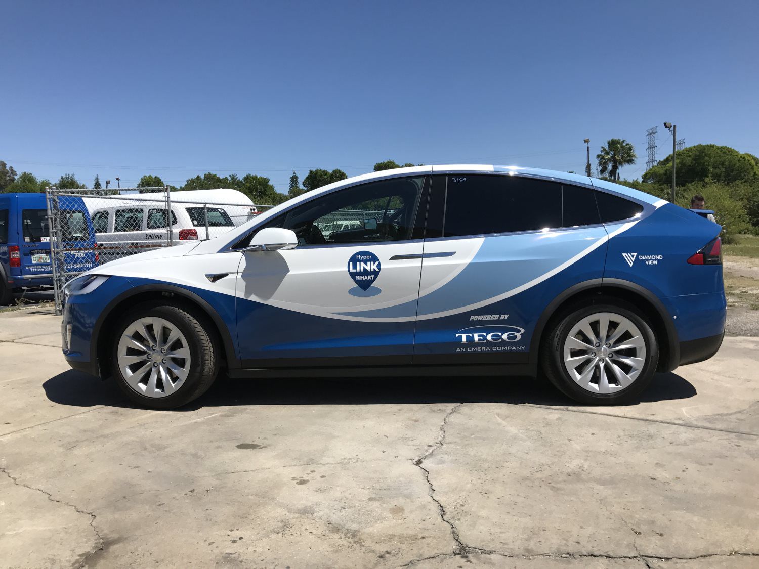 HART LINK Tesla Partial Wrap